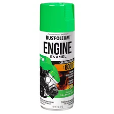 Rust-Oleum 366436 Automotive 600 Degrees F Engine Enamel Spray, Grabber Green,
