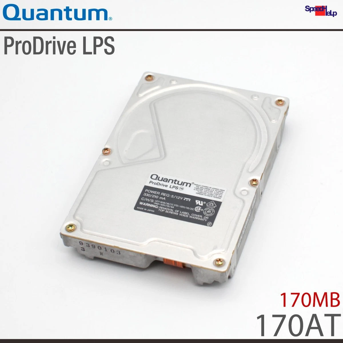 Disque Dur Interne IDE Maxtor 4.3 Go - 3.5 Pouces - Vintage Pour Collection Ou Restauration