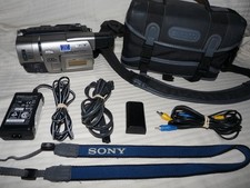 Sony CCD-TRV37 HI8 8mm Video8 camera Camcorder VCR Player Video Transfer