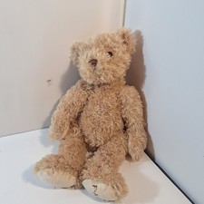 FAO Schwarz Light Brown Tan 14" Teddy Bear Plush Stuffed Animal
