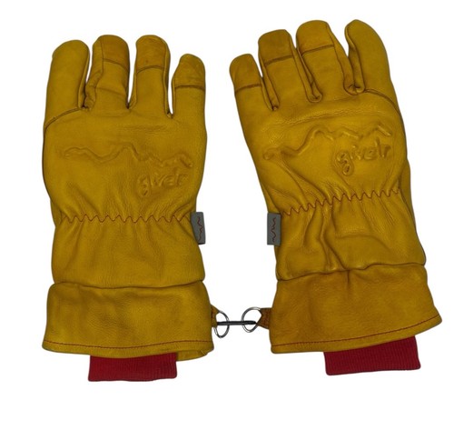 Give'r 4 Season Handschuhe Herren Gr. XXL Gelb Leder TOP