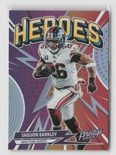 Saquon Barkley #H-12 2023 Panini Prestige Heroes Giants