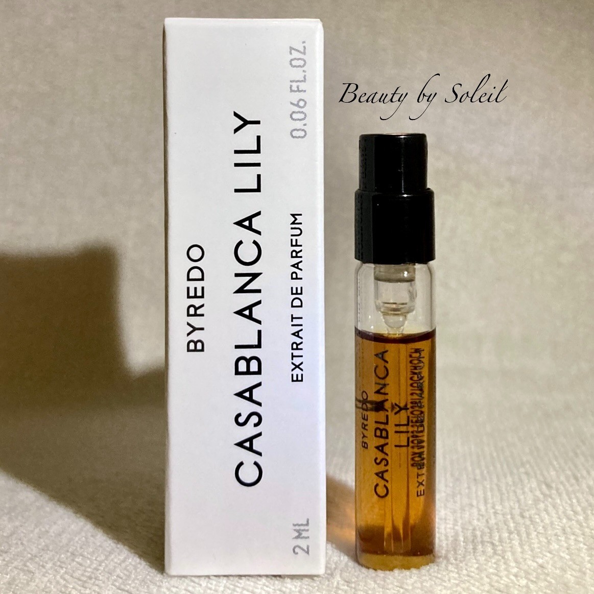 Byredo Casablanca Lily Extrait de Parfum Sample Spray .06oz 2ml