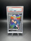 2024 PANINI PRIZM #329 DRAKE MAYE BLACK & WHITE CHECKER (RC) - PSA 9 MINT