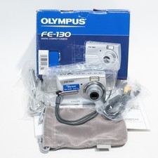 Olympus FE-130 Digital Camera 5.1MP CCD Digicam Y2K AAs- Tested & Excellent!