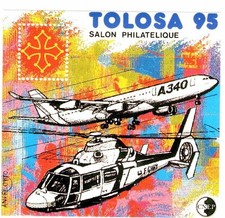 Timbre France Bloc CNEP 20** TOLOSA 1995