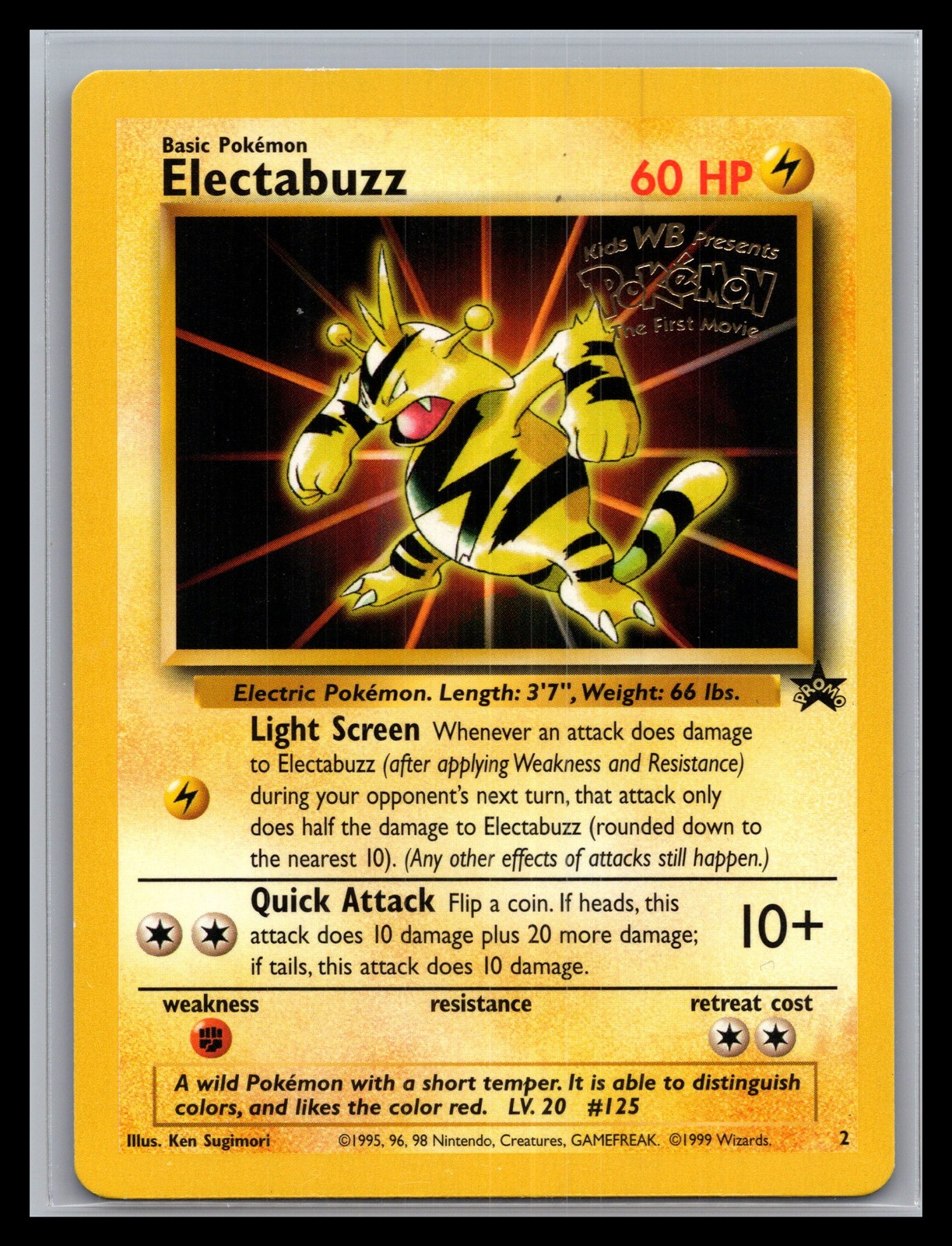 WoTC Promo #02/53 Electabuzz (Movie Promo)