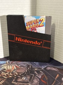 Super Mario Bros. 2 Nintendo NES Cartridge And Dust Sleeve