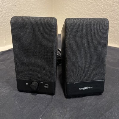 Amazon Basics USB-Powered Computer Speakers for Desktop or Laptop