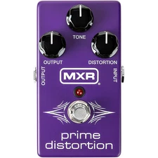 MXR M69P Prime Distortion Guitar Effects Pedal Purple