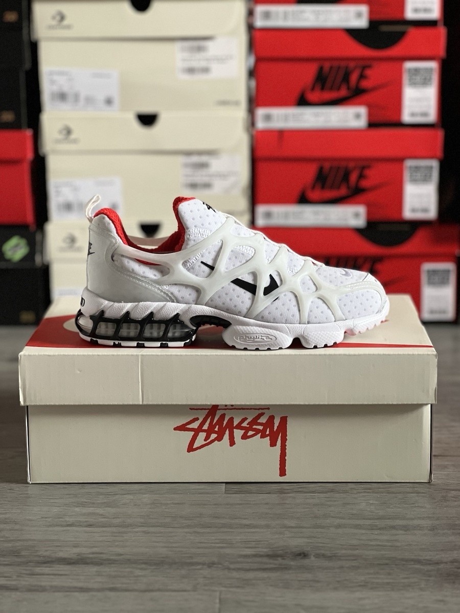 nike stussy kukini white