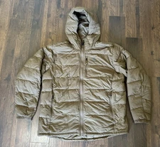 Cabela's Insulated Super Warm Down Puffy Jacket Men's XL Kodiak Brown