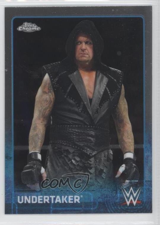 2015 Topps Chrome WWE Undertaker #74 0a7