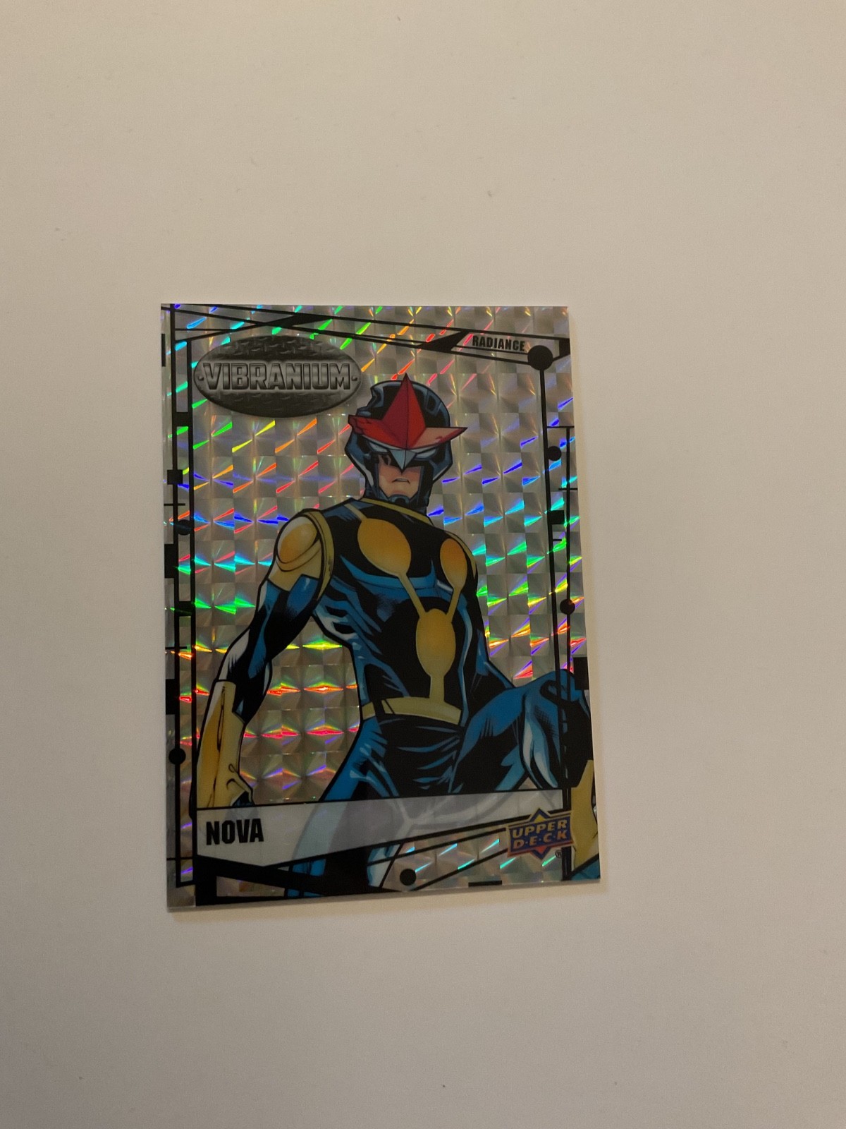 2015 Marvel Vibranium Radiance Nova    #/50 card 77