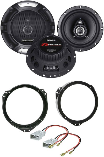 Renegade 16,5Cm 200Watt 2-Wege Lautsprecher FüR Honda Jazz 02-08 FronttüR Auto B-image
