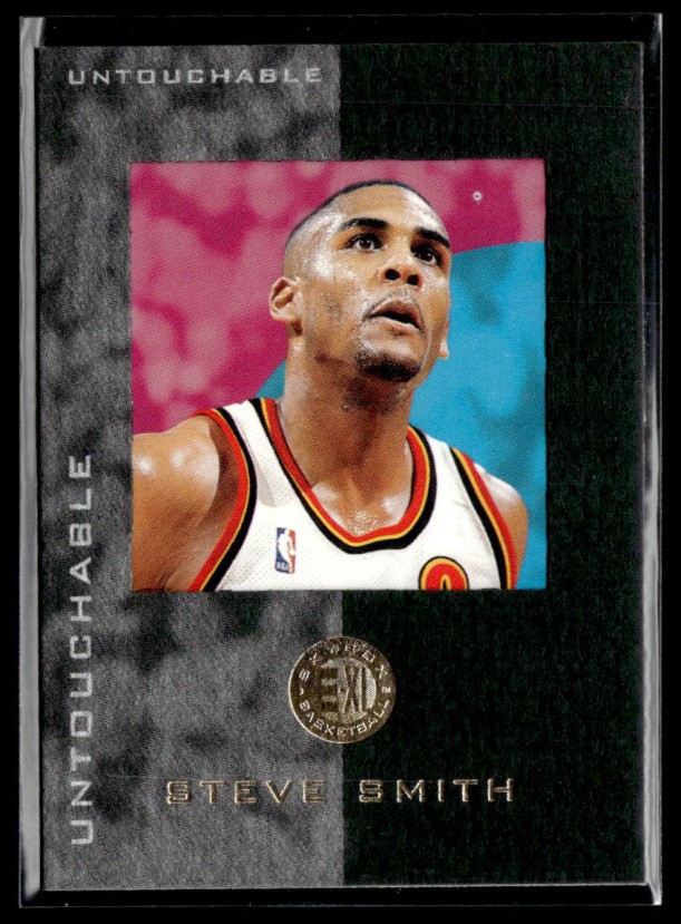 1995-96 SkyBox E-XL #91 Steve Smith Blue