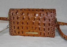 BRAHMIN Minuette Crossbody Bag Sparkling Cider Melbourne Leather Purse Handbag