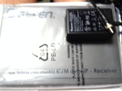 Gefen...EXT-UHDKA-LANS-RX...4K Ultra HD HDMI KVM over IP - Receiver W/power NEW
