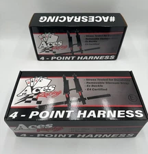 Aces Racing 4 Point Harness (2 pack) - 2 Inch Padding