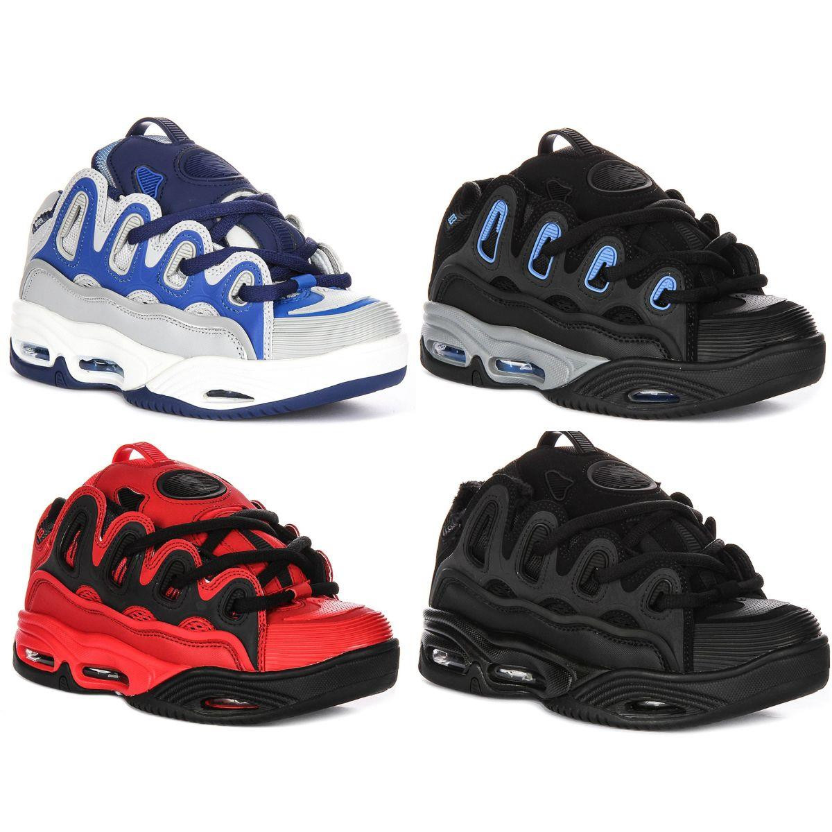 靴 OSIRIS D3 D3 2001 Grey/Blue/Black – osirisshoes.com