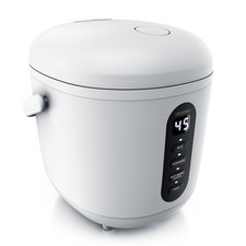 Arendo Reiskocher 0,8L - 300 Watt - LED-Anzeige Formschönes Gerät