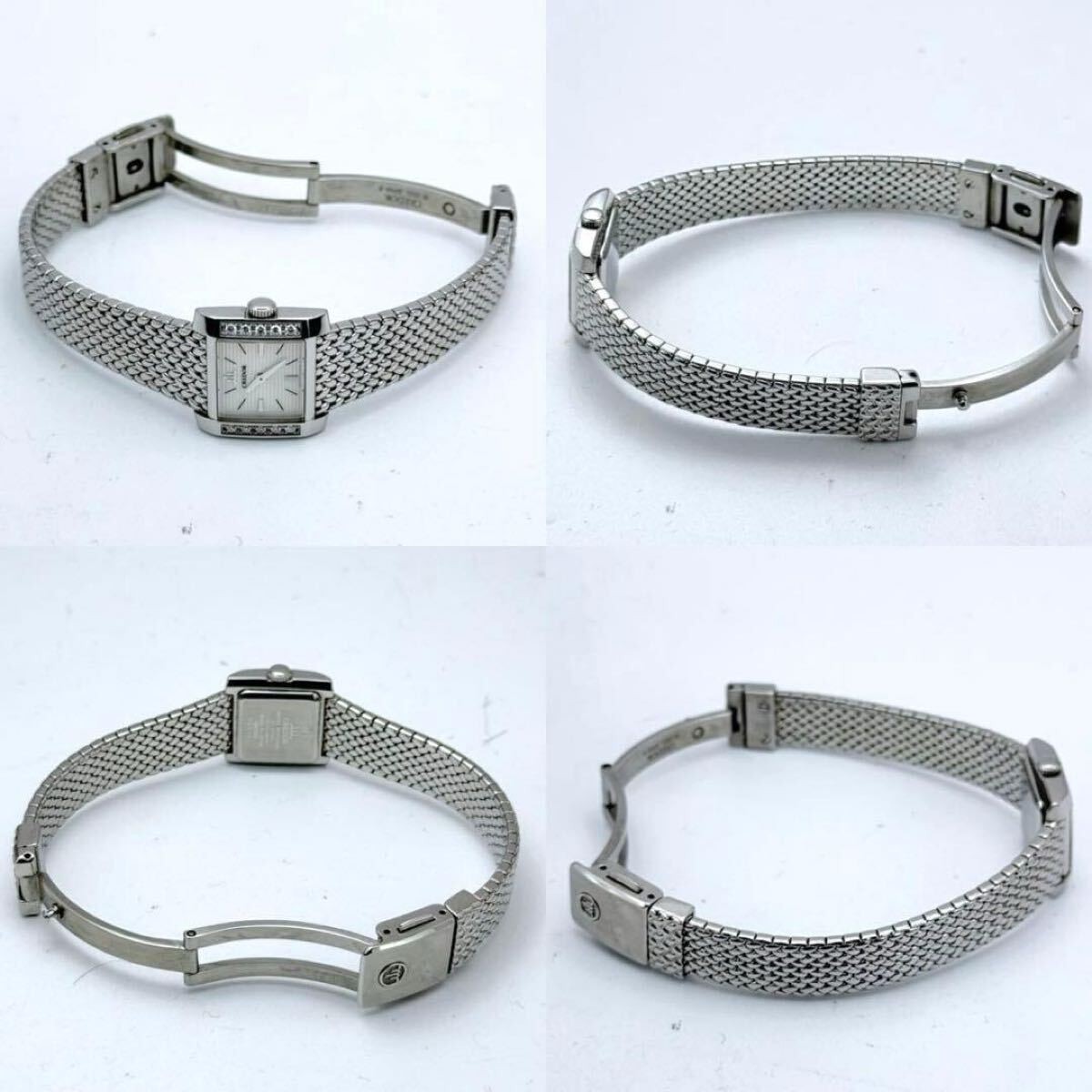 SEIKO Credor 1E70-0BY0 Diamond Bezel Women's Working image 8