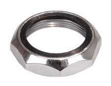 Tange 1 X 24T Headset Locknut (Steel) - CHROM...