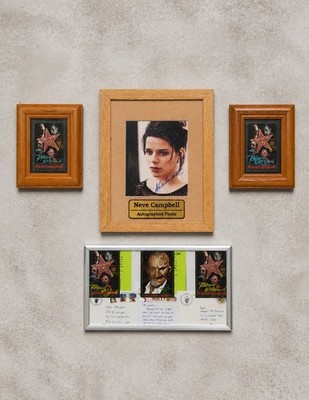 Autogrammsammlung Johnny Depp Neve Campbell Robert Englund usw