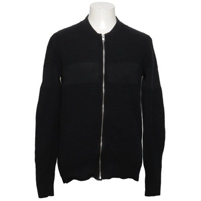 Lindbergh White, Strickjacke, Herren, Größe: S, Schwarz, Baumwolle #2KH