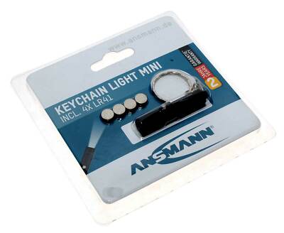 Ansmann 1600-0272 Mini LED Taschenlampe Schlüsselanhänger Leuchte | batteriebetr
