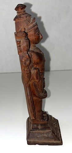 Figura de madera ligera KRISHNA 8" - Imagen 4 de 8