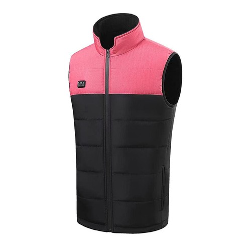 Men Heating Vest Electric Heated Coat Women Zip USB Sport Waterproof Waistcoat - Picture 30 of 83