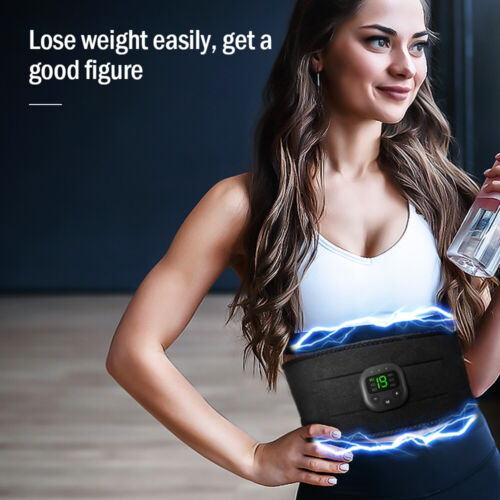 Electric Abdominal Muscle Toning Trainer ABS Stimulator Toner Fitness Belt EMS - Picture 11 of 23