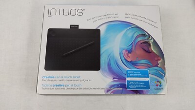 Wacom Intuos Art Pen and Touch Tablet CTH490AK - small tablet