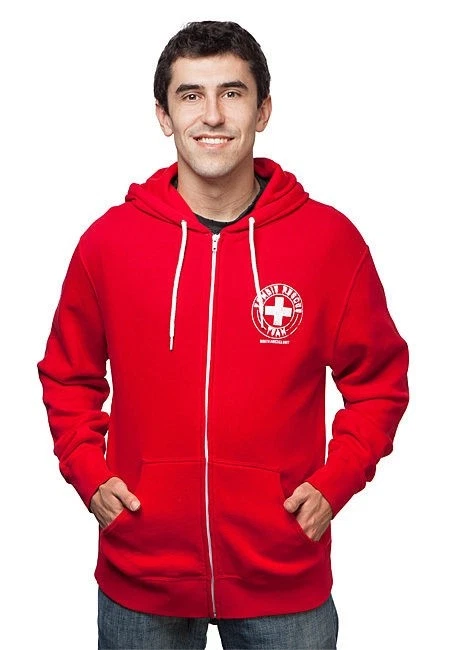 Blood red cheap hoodie