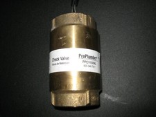 Pro Plumber 1 1/2 Brass Threaded Check Valve ...