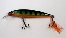 RAPALA X-Rap Extreme Fire Tiger Fuzz Trailer Rattle Fishing Lure Crank bait