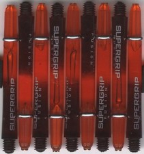 2in. 2ba Black/Orange HARROWS SUPERGRIP FUSION Dart Shafts  Rings: 1 Set of 3