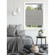 ACHIM Dove Grey Cordless Top Down Bottom Up Light Filtering Polyester Shade