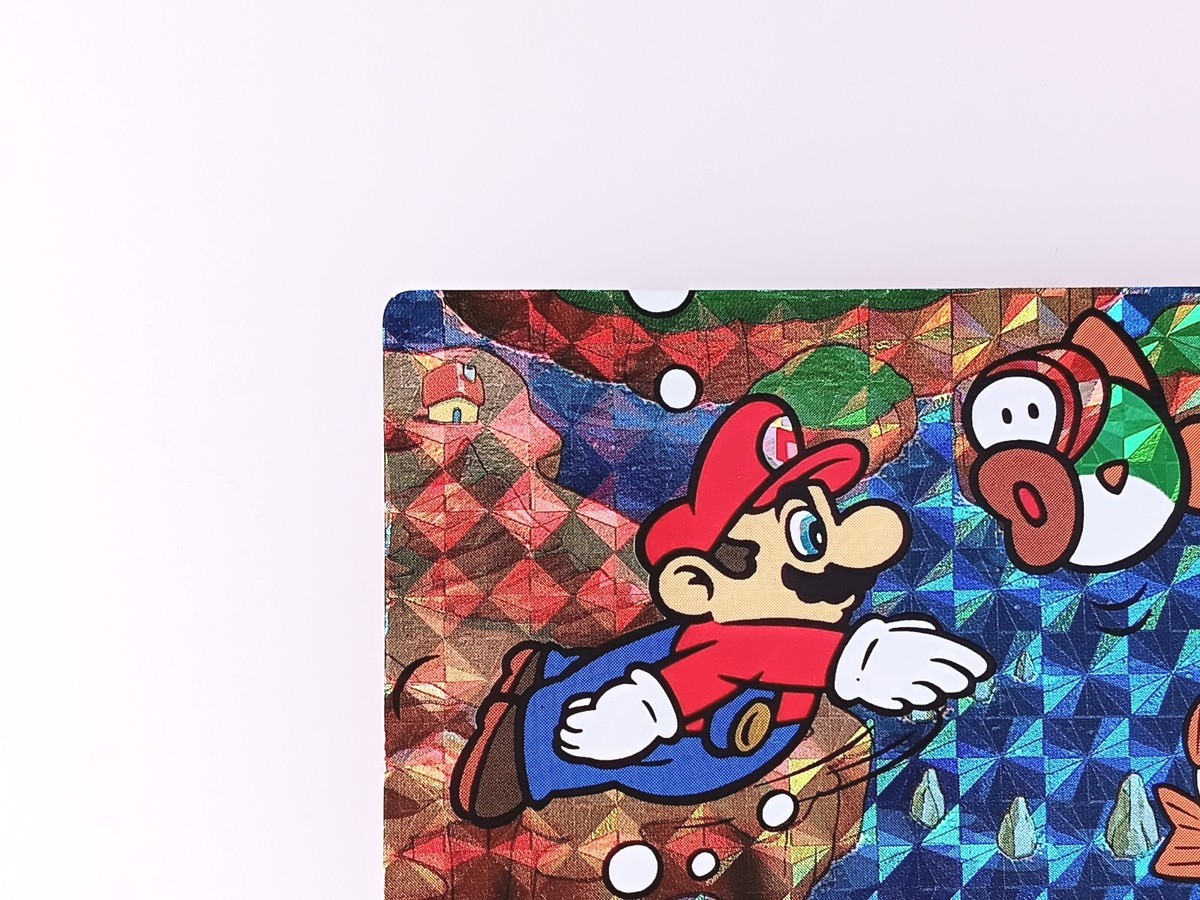 Cheep cheep Super Mario World Holo Card No.8 Nintendo 1993 From