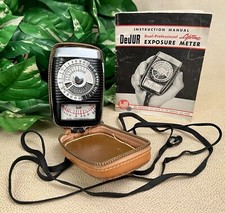 DeJur Dual Professional Lifetime Exposure Meter - VTG 1940s