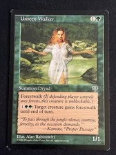1x Unseen Walker Mirage LP MTG Magic The Gathering x1 MKE