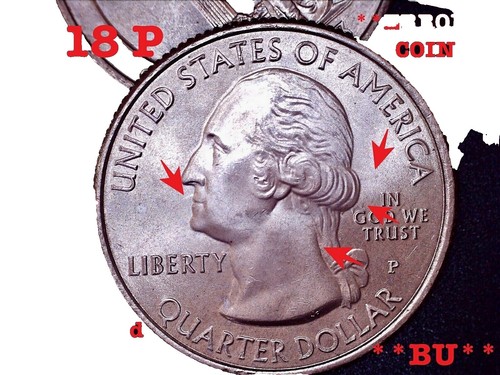 USA 25 Cents 1990 Quarter Dollar Mint D Aigle Cent United States