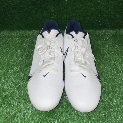 Nike Vapor Edge Speed 360 White Blue Football Cleats Size 13  display picture 3