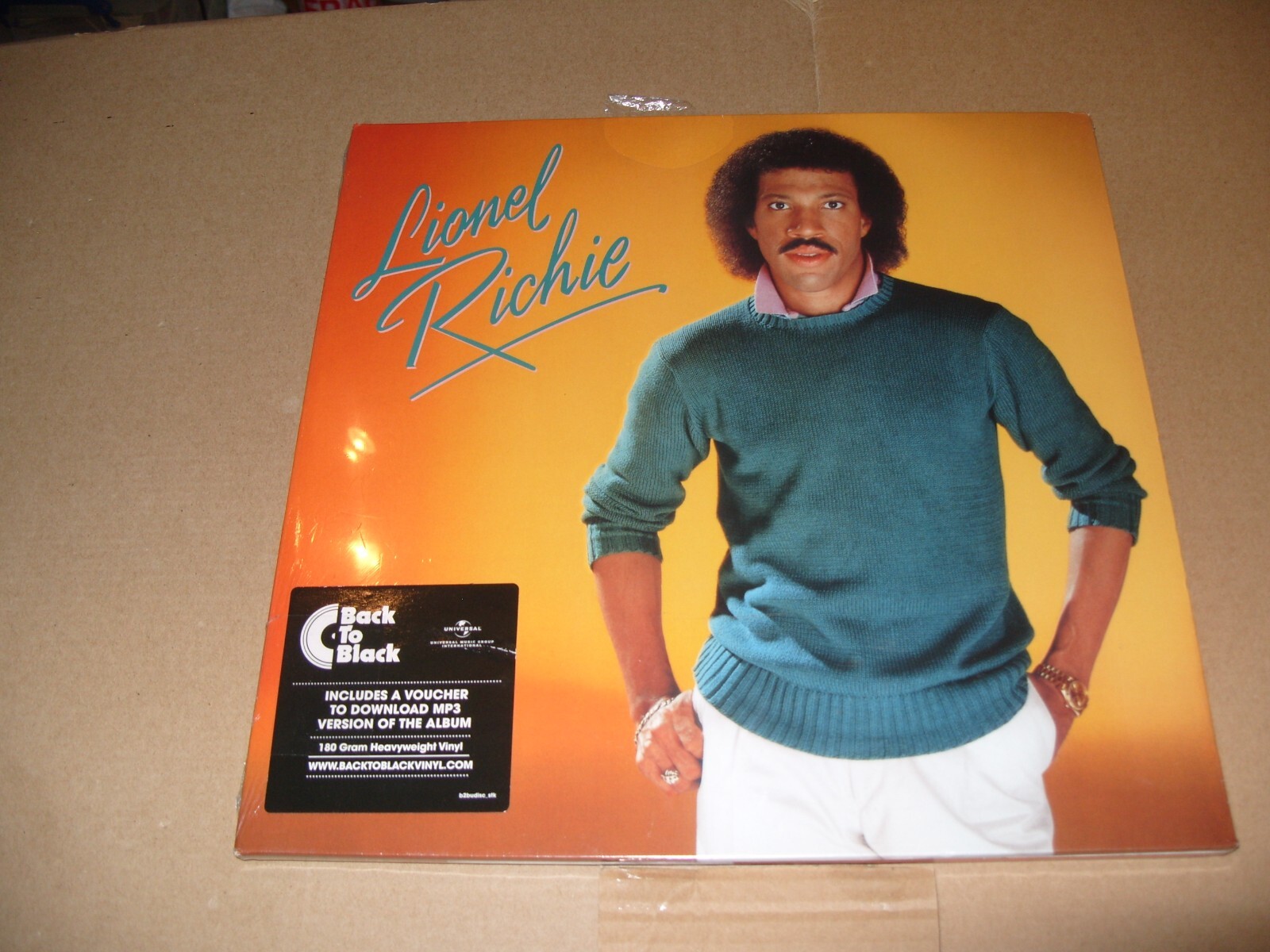 Lionel Richie by Lionel Richie Record Album 2017 New & Seal (Seal slight Broken