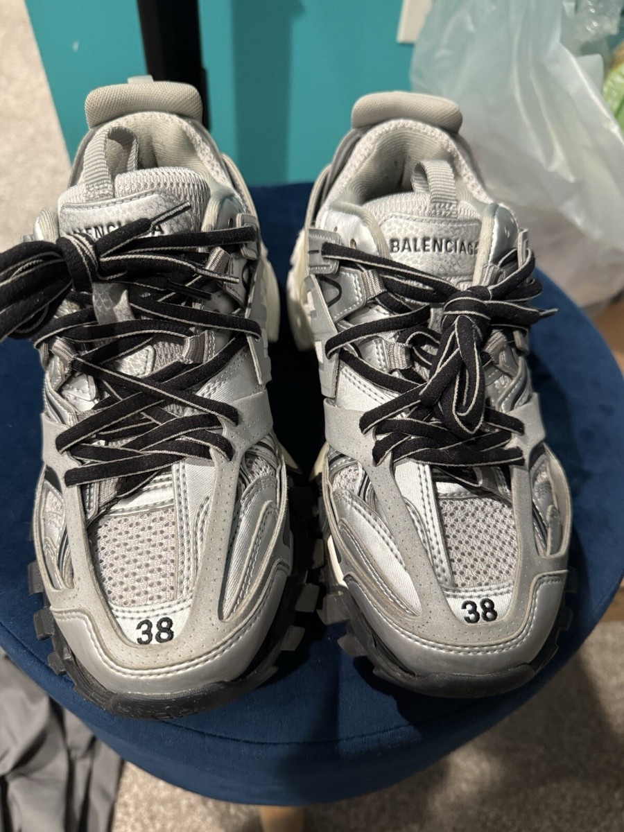 【BALENCIAGA】Track Sneakers - Grey balenciaga track grey Men NON-LED White/Grey size EU 38 | eBay