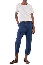 NWT Nili Lotan 355 Luna Pants in Marine; 2