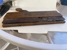 Old Wooden Plane - Signed AUBURN TOOL CO. (Auburn N. Y.)  w/Star Below Name