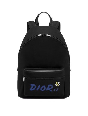 dior black backpack