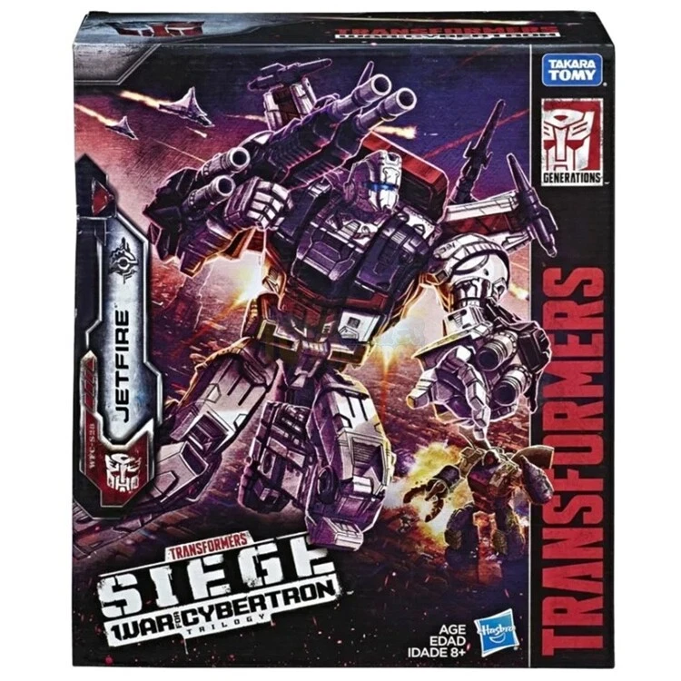 Takara Transformation Skyfire Jetfire G1 Siege Series Fiure Robot